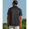 imageELETOP Mens Golf Polo Shirts Moisture Wicking Quick Dry Short Sleeve Polo Casual Fashion Golf Shirt for Men113 Black