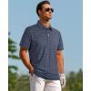 imageELETOP Mens Golf Polo Shirts Moisture Wicking Quick Dry Short Sleeve Polo Casual Fashion Golf Shirt for Men114 Navy Blue