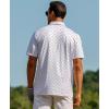 imageELETOP Mens Golf Polo Shirts Moisture Wicking Quick Dry Short Sleeve Polo Casual Fashion Golf Shirt for Men115 White Golf
