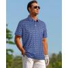 imageELETOP Mens Golf Polo Shirts Moisture Wicking Quick Dry Short Sleeve Polo Casual Fashion Golf Shirt for Men117 Dark Blue