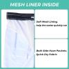 imageELETOP Mens Swim Trunks Quick Dry Bathing Suit Swimming Board Shorts Mesh Lining Beach Swimwear000 Stripe Blue