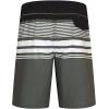 imageELETOP Mens Swim Trunks Quick Dry Bathing Suit Swimming Board Shorts Mesh Lining Beach Swimwear180 Stripe Grey