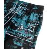 imageELETOP Mens Swim Trunks Quick Dry Bathing Suit Swimming Board Shorts Mesh Lining Beach Swimwear208 Black Green