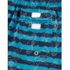 imageELETOP Mens Swim Trunks Quick Dry Bathing Suit Swimming Board Shorts Mesh Lining Beach Swimwear313 Black Blue Stripe