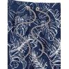 imageELETOP Mens Swim Trunks Quick Dry Bathing Suit Swimming Board Shorts Mesh Lining Beach Swimwear316 Palm Leaf Blue
