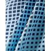 imageELETOP Mens Swim Trunks Quick Dry Bathing Suit Swimming Board Shorts Mesh Lining Beach Swimwear437 Grid Gradient Blue