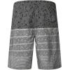 imageELETOP Mens Swim Trunks Quick Dry Bathing Suit Swimming Board Shorts Mesh Lining Beach Swimwear444 Stripe Grey