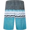 imageELETOP Mens Swim Trunks Quick Dry Bathing Suit Swimming Board Shorts Mesh Lining Beach Swimwear445 Stripe Blue Grey