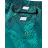 imageELETOP Mens Swim Trunks Quick Dry Bathing Suit Swimming Board Shorts Mesh Lining Beach Swimwear446 Leaf Gradient Green
