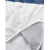 imageELETOP Mens Swim Trunks Quick Dry Bathing Suit Swimming Board Shorts Mesh Lining Beach Swimwear450 Leaf Gradient Blue