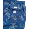 imageELETOP Mens Swim Trunks Quick Dry Bathing Suit Swimming Board Shorts Mesh Lining Beach Swimwear450 Leaf Gradient Blue