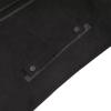 imageELETOP Mens Trench Coat Long Wool Coat Winter Classic Overcoat Top Pea Coat1812 Black Hooded