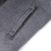 imageELETOP Mens Trench Coat Long Wool Coat Winter Classic Overcoat Top Pea CoatGray Hooded