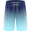 437 Grid Gradient Blue