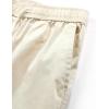 imageELETOP Mens Cargo Shorts Elastic Waistband Drawstring Big and Tall Cotton Summer Casual Work Shorts901 Beige