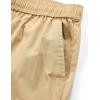 imageELETOP Mens Cargo Shorts Elastic Waistband Drawstring Big and Tall Cotton Summer Casual Work Shorts901 Khaki