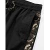 imageELETOP Mens Cargo Shorts Elastic Waistband Drawstring Big and Tall Cotton Summer Casual Work Shorts902 Camo Black