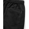 imageELETOP Mens Cargo Shorts Elastic Waistband Drawstring Big and Tall Cotton Summer Casual Work Shorts902 Camo Black