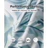 imageELETOP Mens Golf Polo Shirts Short Sleeve Moisture Wicking Hawaiian Tropical Polos Performance Golf Shirts for Men Dry Fit004leaves Grey Blue