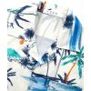 imageELETOP Mens Hawaiian Shirt Quick Dry Tropical Beach Shirts Short Sleeve Aloha Holiday Casual Cuban Shirts156 Ink Painting White