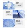 imageELETOP Mens Hawaiian Shirt Quick Dry Tropical Beach Shirts Short Sleeve Aloha Holiday Casual Cuban Shirts254 Blue Yellow