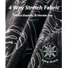 imageELETOP Mens Hawaiian Shirt Summer Stretch Short Sleeve Tropical Beach Button Down Casual ShirtM032 Palm Leaf Black