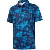 012-navy Blue Floral