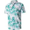 M047 Palm Leaf White
