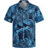 240 Palm Leaf Dark Blue