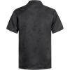 imageELETOP Mens Hawaiian Shirts Summer Imitated Silk Jacquard Shirts Short Sleeve Casual Beach ShirtsM019 Black