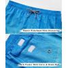 imageELETOP Mens Swim Trunks Quick Dry Bathing Suit Swimming Board Shorts Mesh Lining Beach Swimwear464 Flower Gradient Blue