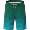 imageELETOP Mens Swim Trunks Quick Dry Bathing Suit Swimming Board Shorts Mesh Lining Beach Swimwear512 Gradient Green