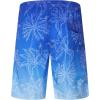 imageELETOP Mens Swim Trunks Quick Dry Bathing Suit Swimming Board Shorts Mesh Lining Beach Swimwear529 Palm Gradient Blue