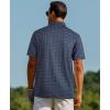 imageELETOP Mens Polo Shirts Short Sleeve Golf Shirts Moisture Wicking Dry Fit Print Performance Golf Polos for Men Collared Shirt114 Navy Blue