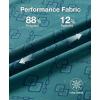 imageELETOP Mens Polo Shirts Short Sleeve Golf Shirts Moisture Wicking Dry Fit Print Performance Golf Polos for Men Collared Shirt140 Dark Green