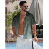 imageELETOP Mens Hawaiian Shirt Tropical Beach Shirts Short Sleeve Aloha Floral Vacation Button Down Shirts266 Gradient Gray