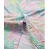 imageELETOP Mens Hawaiian Shirt Summer Stretch Short Sleeve Tropical Beach Button Down Casual ShirtM119 Leaf Pink