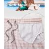 imageELETOP Mens Swim Trunks Quick Dry Bathing Suit Swimming Board Shorts Mesh Lining Beach Swimwear507 Grid Pink