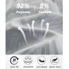 imageELETOP Mens Swim Trunks Quick Dry Bathing Suit Swimming Board Shorts Mesh Lining Beach Swimwear525 Palm Leaf Light Grey