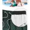 imageELETOP Mens Swim Trunks Quick Dry Bathing Suit Swimming Board Shorts Mesh Lining Beach Swimwear527 Gradient Army Green