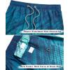 imageELETOP Mens Swim Trunks Quick Dry Bathing Suit Swimming Board Shorts Mesh Lining Beach Swimwear528 Gradient Blue