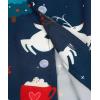 imageELETOP Mens Hawaiian Shirt Short Sleeve Button Down Casual Tropical Aloha Beach Shirts184 Christmas Navy
