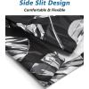 imageELETOP Mens Hawaiian Shirt Short Sleeve Button Down Casual Tropical Aloha Beach Shirts236 Palm Leaf Black