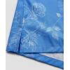 imageELETOP Mens Hawaiian Shirt Short Sleeve Button Down Casual Tropical Aloha Beach Shirts263 White Flower Blue