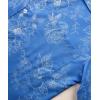 imageELETOP Mens Hawaiian Shirt Short Sleeve Button Down Casual Tropical Aloha Beach Shirts263 White Flower Blue