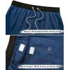 imageELETOP Mens Swim Trunks Quick Dry Bathing Suit Swimming Board Shorts Mesh Lining Beach Swimwear523 Blue