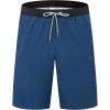 imageELETOP Mens Swim Trunks Quick Dry Bathing Suit Swimming Board Shorts Mesh Lining Beach Swimwear523 Blue