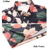 imageELETOP Mens Golf Polo Shirts Short Sleeve Moisture Wicking Hawaiian Tropical Polos Performance Golf Shirts for Men Dry Fit131 Flowers