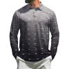 imageELETOP Mens Golf Shirts Long Sleeve Print Performance Polo Shirts Moisture Wicking Dry Fit Golf Polo for Men149 Fish